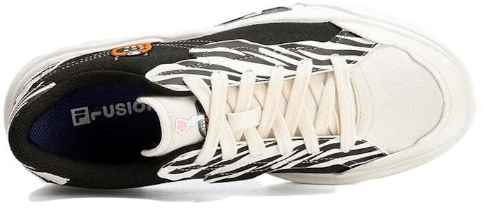 (W) 斐乐融合海贝滑板鞋'白黑' T12W322111FBS Lookbook (W) 斐乐融合海贝滑板鞋'白黑' T12W322111FBS