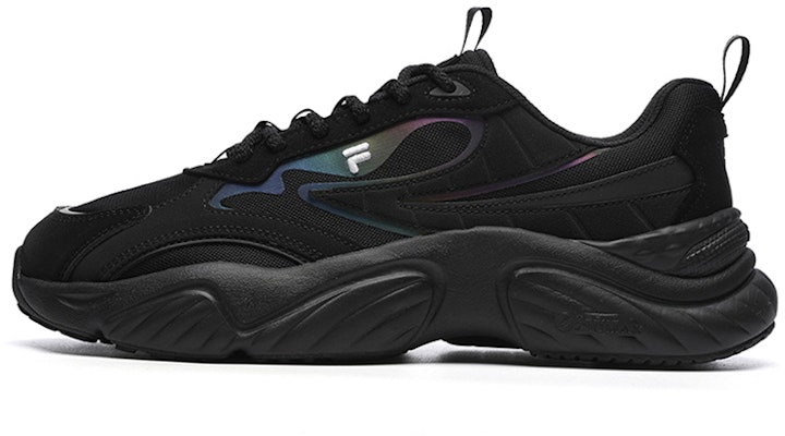 (Women) FILA FUSION Conch Sneakers 'Black' T12M217303FBS Buy (Women) FILA FUSION Conch Sneakers 'Black' T12M217303FBS