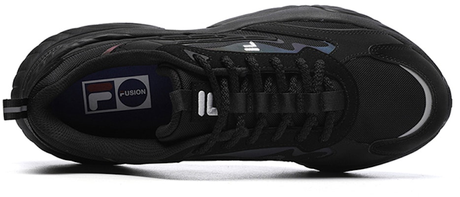 (Women) FILA FUSION Conch Sneakers 'Black' T12M217303FBS Shop (Women) FILA FUSION Conch Sneakers 'Black' T12M217303FBS