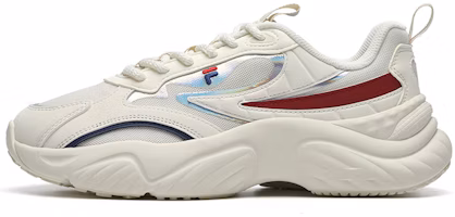 (Women) FILA FUSION Conch Sneakers 'Cream White' T12W217303FWC (Women) FILA FUSION Conch Sneakers 'Cream White' T12W217303FWC