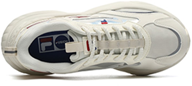 (W) Sneakers FILA FUSION Conch 'Cream White' T12W217303FWC Lookbook (W) Sneakers FILA FUSION Conch 'Cream White' T12W217303FWC