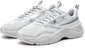 (Women) FILA FUSION Conch Sneakers 'White Grey' T12W217303FNS