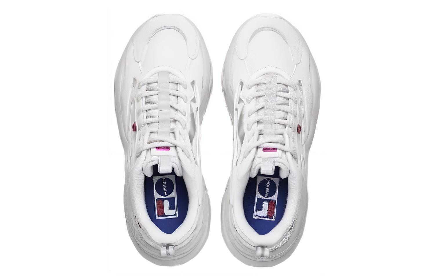 Shop (Women) FILA FUSION Conch Sneakers 'White Grey' T12W217303FNS