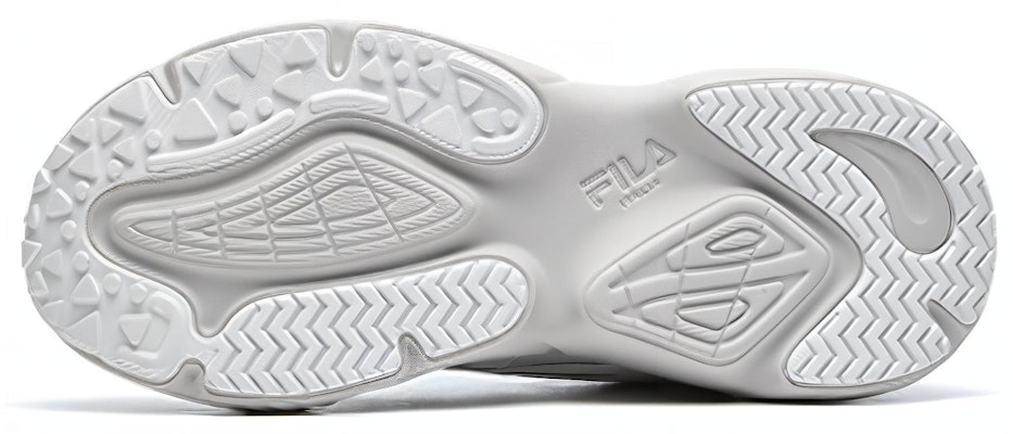 (Women) FILA FUSION Conch Sneakers 'White Grey' T12W217303FNS Details for (Women) FILA FUSION Conch Sneakers 'White Grey' T12W217303FNS
