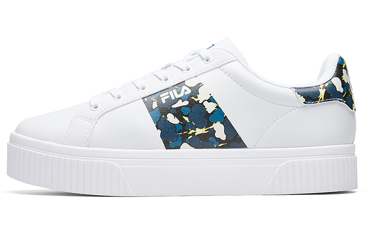(Women) FILA FUSION Court Deluxe 'White Blue' T12W024301FWB