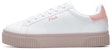 (W) FILA FUSION Court Deluxe Low 'Putih Merah Jambu' T12W024301FBW