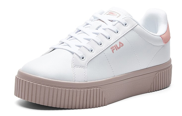 Order (W) FILA FUSION Court Deluxe Low 'Putih Merah Jambu' T12W024301FBW