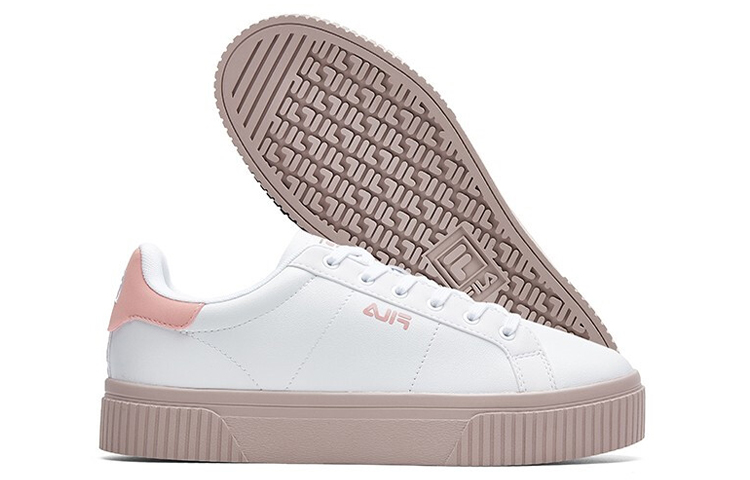 Purchase (W) FILA FUSION Court Deluxe Low 'Putih Merah Jambu' T12W024301FBW