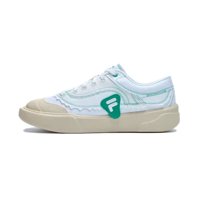 (W) FILA FUSION Curve 'White Brown'