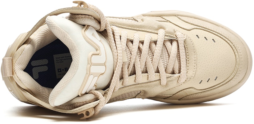 (Women) FILA FUSION Desperado 'Cassava Powder Snow White' T12W243221FTS Lookbook (Women) FILA FUSION Desperado 'Cassava Powder Snow White' T12W243221FTS