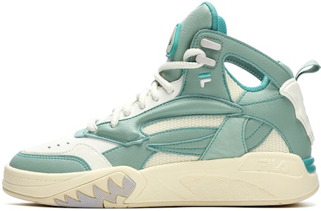 FILA FUSION斐乐潮牌 Desperado We 蝙蝠加絨 中幫 復古籃球鞋 女款 綠黃 Buy FILA FUSION斐乐潮牌 Desperado We 蝙蝠加絨 中幫 復古籃球鞋 女款 綠黃