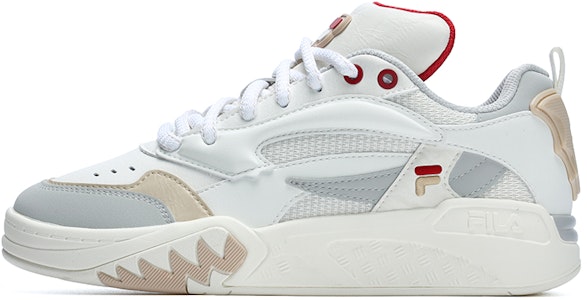 (W) Kasut Bola Keranjang FILA FUSION Desperado Vintage 'Putih Kelabu Merah' T12W313203FSA Buy (W) Kasut Bola Keranjang FILA FUSION Desperado Vintage 'Putih Kelabu Merah' T12W313203FSA
