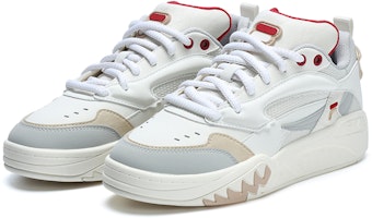(W) FILA FUSION デスペラード ヴィンテージ (白/灰/赤) T12W313203FSA Order (W) FILA FUSION デスペラード ヴィンテージ (白/灰/赤) T12W313203FSA