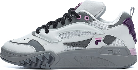 (W) FILA FUSION デスペラード ヴィンテージ (白/灰/紫) T12W313203FVQ Buy (W) FILA FUSION デスペラード ヴィンテージ (白/灰/紫) T12W313203FVQ