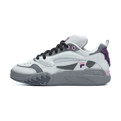 (W) FILA FUSION Desperado Vintage Basketball Shoes 'White Grey Purple'