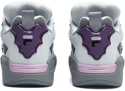 (W) FILA FUSION デスペラード ヴィンテージ (白/灰/紫) T12W313203FVQ Shop (W) FILA FUSION デスペラード ヴィンテージ (白/灰/紫) T12W313203FVQ