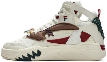 (Women) FILA FUSION Desperado 'Xmas White Red' T12W313211FAC (Women) FILA FUSION Desperado 'Xmas White Red' T12W313211FAC