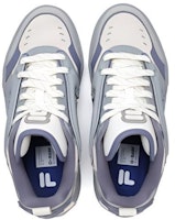 FILA FUSION 斐樂潮牌 DESPERADO LOW 舒適百搭 耐磨 低幫 復古籃球鞋 女款 白藍色 Lookbook FILA FUSION 斐樂潮牌 DESPERADO LOW 舒適百搭 耐磨 低幫 復古籃球鞋 女款 白藍色