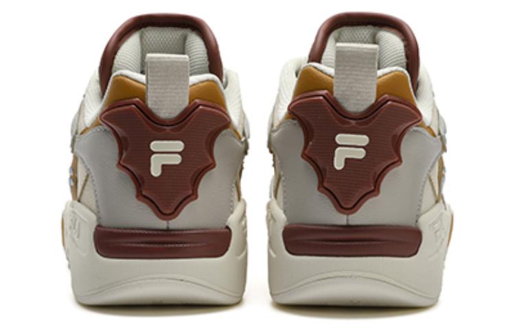 Lookbook (W) FILA FUSION デスペラードLOW 白/灰/橙 T12W343205FPP