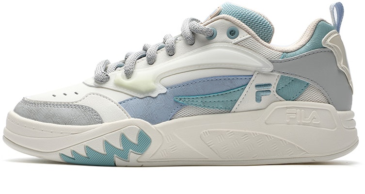 (Women) FILA FUSION Desperado Low Top Skate Shoes 'White Grey Blue' T12W333203FSC Buy (Women) FILA FUSION Desperado Low Top Skate Shoes 'White Grey Blue' T12W333203FSC