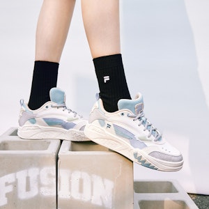 (W) FILA FUSION Desperado Zapatillas Bajas Skate 'Blanco Gris Azul' T12W333203FSC Cheap (W) FILA FUSION Desperado Zapatillas Bajas Skate 'Blanco Gris Azul' T12W333203FSC