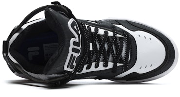 (W) 휠라 퓨전 데스페라도 빈티지 농구화 '화이트 블랙' T12W243221FWB Lookbook (W) 휠라 퓨전 데스페라도 빈티지 농구화 '화이트 블랙' T12W243221FWB