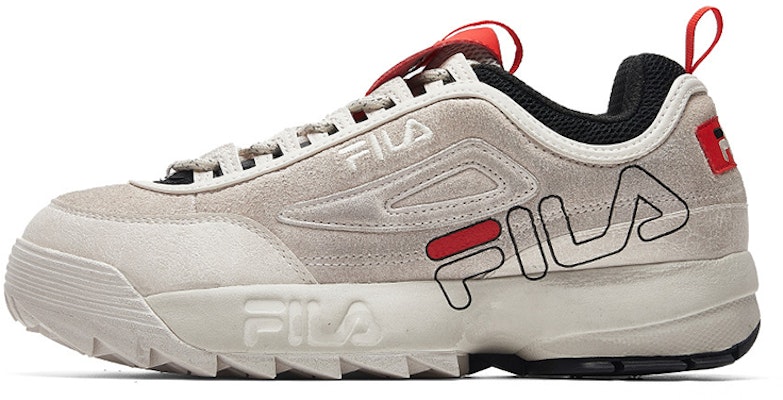 Fila Fusion 斐樂潮牌 Disruptor 2 厚底運動老爹鞋 女款 白銀色 Buy Fila Fusion 斐樂潮牌 Disruptor 2 厚底運動老爹鞋 女款 白銀色