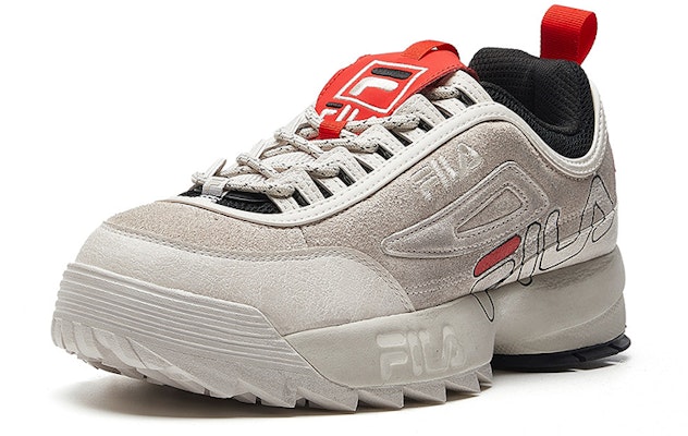 Fila Fusion 斐樂潮牌 Disruptor 2 厚底運動老爹鞋 女款 白銀色 Order Fila Fusion 斐樂潮牌 Disruptor 2 厚底運動老爹鞋 女款 白銀色