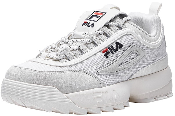 (W) FILA Fusion Disruptor 2 'Sepatu Sneaker Putih Rendah Ayah' T12W933704AWT Order (W) FILA Fusion Disruptor 2 'Sepatu Sneaker Putih Rendah Ayah' T12W933704AWT