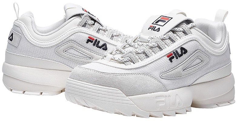 (W) FILA Fusion Disruptor 2 'Sepatu Sneaker Putih Rendah Ayah' T12W933704AWT Shop (W) FILA Fusion Disruptor 2 'Sepatu Sneaker Putih Rendah Ayah' T12W933704AWT