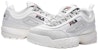 (W) FILA Fusion Disruptor 2 'Sneaker Ayah Putih Low-Top' T12W933704AWT