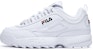(W) Kasut Premium FILA FUSION Disruptor 2 'Putih' T12W814102AWT