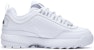(W) Kasut Premium FILA FUSION Disruptor 2 'Putih' T12W814102AWT