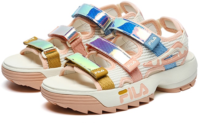 Fila Fusion 斐乐潮牌 Disruptor Sandal 潮流運動涼鞋 女款 粉藍 Order Fila Fusion 斐乐潮牌 Disruptor Sandal 潮流運動涼鞋 女款 粉藍