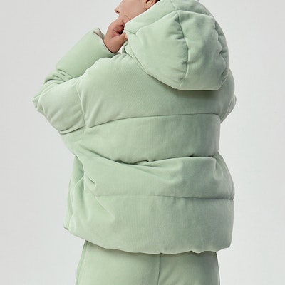 (W) Chaqueta FILA Fusion Logo Bordado Verde Hierba T11W142908F-LG Purchase (W) Chaqueta FILA Fusion Logo Bordado Verde Hierba T11W142908F-LG