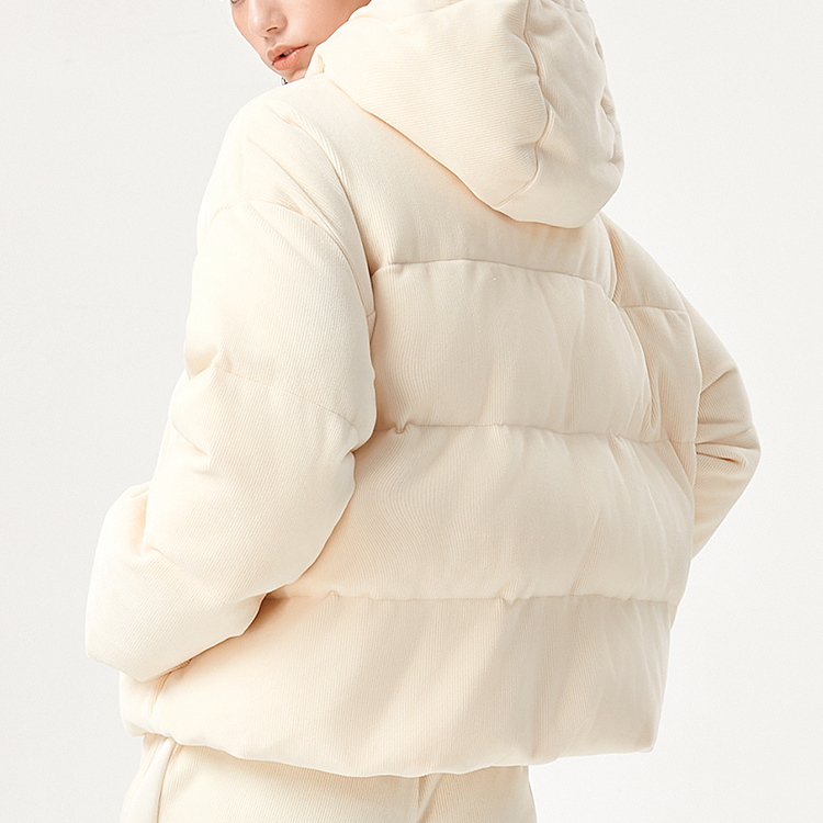 (Women) FILA Fusion Embroidered Logo Winter White Puffer Down Jacket. T11W142908F-IV 圖 5