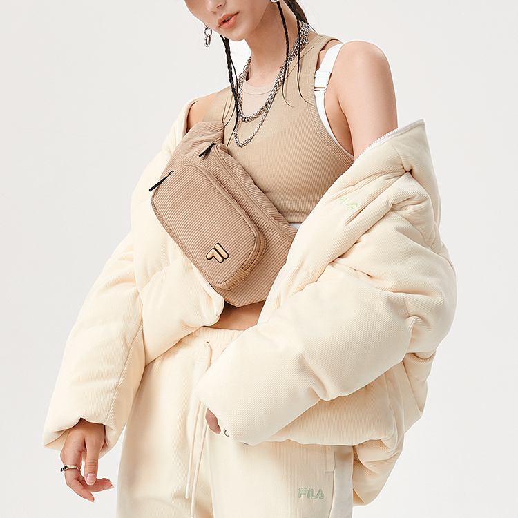 (Women) FILA Fusion Embroidered Logo Winter White Puffer Down Jacket. T11W142908F-IV 圖 7