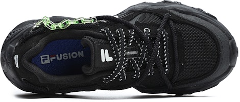 (W) 휠라 퓨전 패션 체인 스니커즈 '블랙 그린' T12W241303FBK Lookbook (W) 휠라 퓨전 패션 체인 스니커즈 '블랙 그린' T12W241303FBK