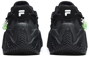 (W) 휠라 퓨전 패션 체인 스니커즈 '블랙 그린' T12W241303FBK Shop (W) 휠라 퓨전 패션 체인 스니커즈 '블랙 그린' T12W241303FBK