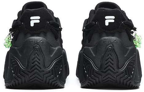 (W) Sneakers Fesyen Rantai FILA FUSION 'Hitam Hijau' T12W241303FBK Shop (W) Sneakers Fesyen Rantai FILA FUSION 'Hitam Hijau' T12W241303FBK