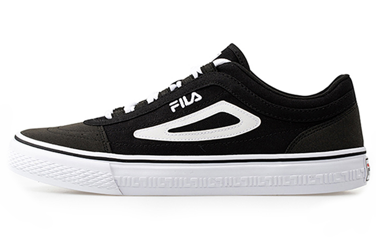 (Women) FILA FUSION Fila Classic Boarder 'Black And White' T12W034405FBK