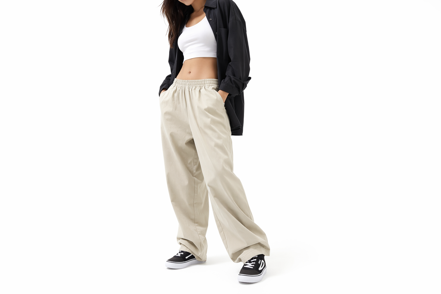 Order (W) FILA FUSION Fila Classic Boarder ''Schwarz und Weiß'' T12W034405FBK