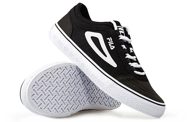 Purchase (W) FILA FUSION Fila Classic Boarder ''Schwarz und Weiß'' T12W034405FBK