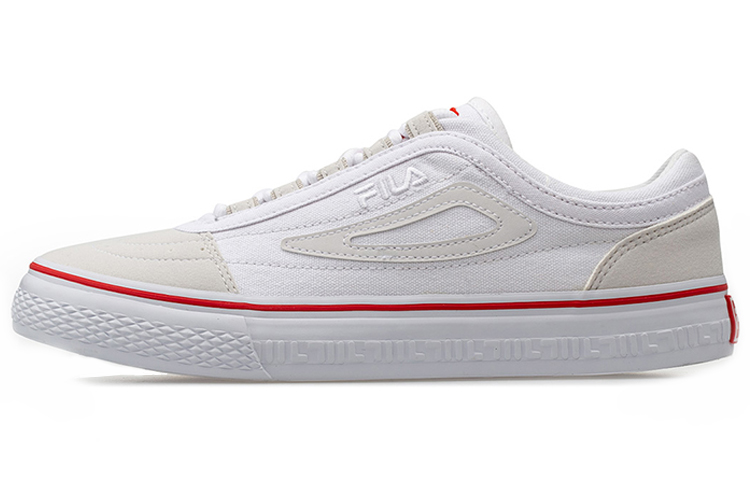 (Women) FILA FUSION Fila Classic Boarder 'White Red' T12W034405FWG