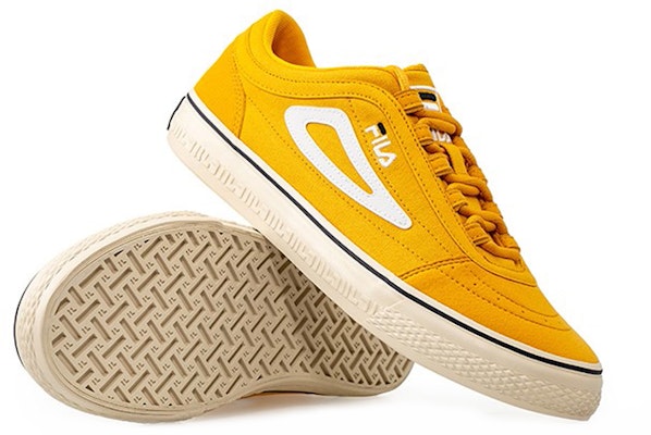 (W) FILA FUSION 斐乐经典帆布鞋'黄色' T12W034405FGG Shop (W) FILA FUSION 斐乐经典帆布鞋'黄色' T12W034405FGG