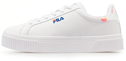 (Women) FILA FUSION Fila Court Deluxe 'White' T12W034304FWT (Women) FILA FUSION Fila Court Deluxe 'White' T12W034304FWT
