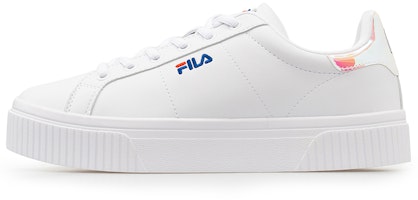 (Women) FILA FUSION Fila Court Deluxe 'White' T12W034304FWT (Women) FILA FUSION Fila Court Deluxe 'White' T12W034304FWT