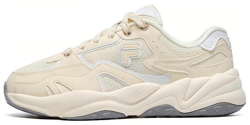 (W) FILA FUSION フラッシュ スニーカー (クリームホワイト) T12W231117FAW Buy (W) FILA FUSION フラッシュ スニーカー (クリームホワイト) T12W231117FAW