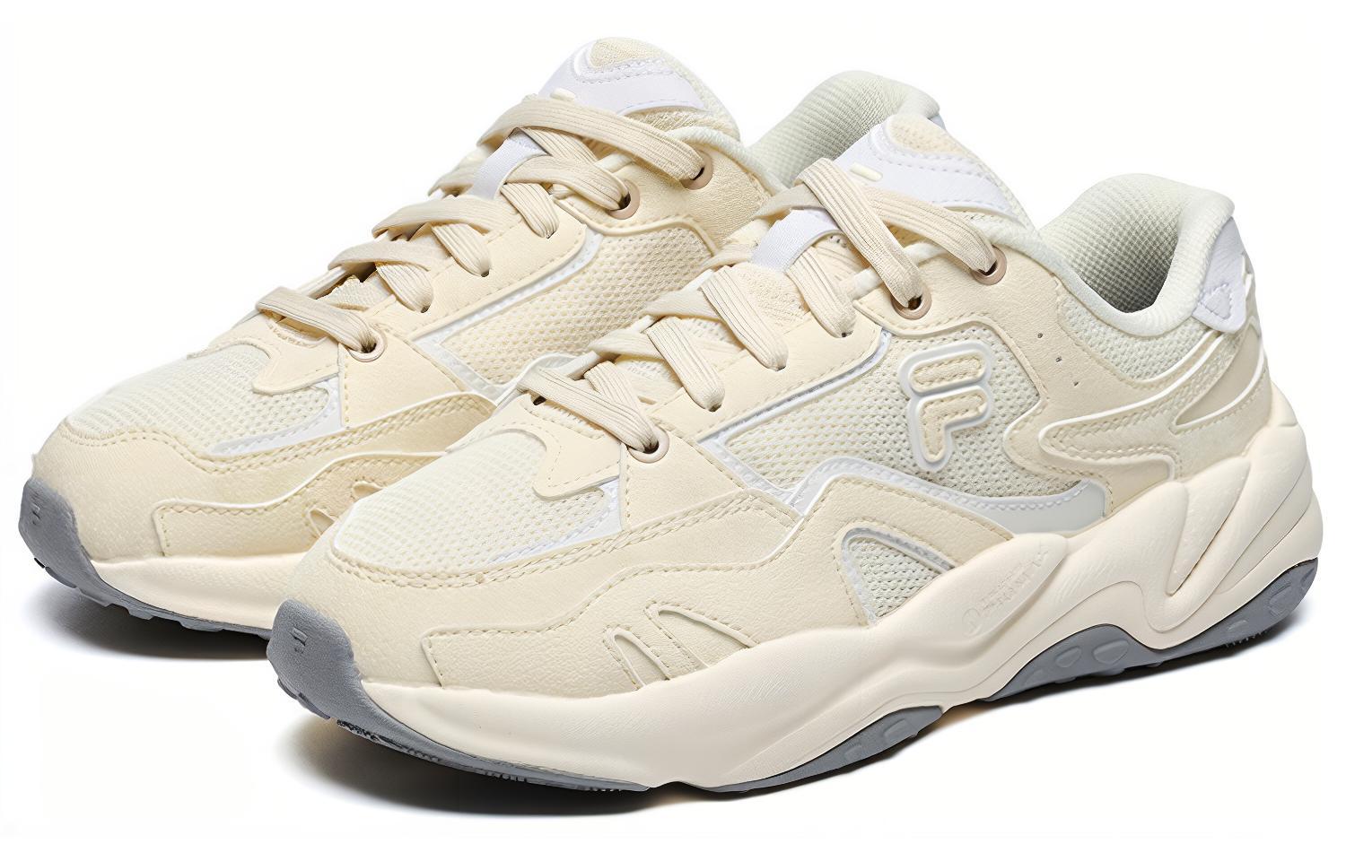 Lookbook (W) FILA FUSION フラッシュ スニーカー (クリームホワイト) T12W231117FAW