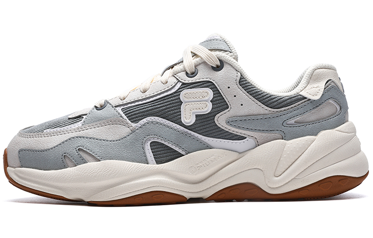 (Women) FILA FUSION Flash Sneakers 'Grey White' T12W311101FNM